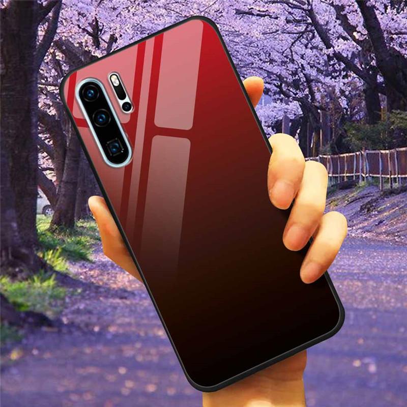 Чехол для телефона Huawei P30 Pro Lite Чехол Закаленное стекло Космический Волк Лев Funda для HUAWEI P30 Lite Роскошные чехлы P30Pro P 30 Кошка