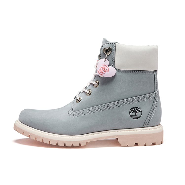 Timberland Outdoor Simple Shock Absorbing Non-Slip Short Martin Boots Women Boots Gray A2B2Q