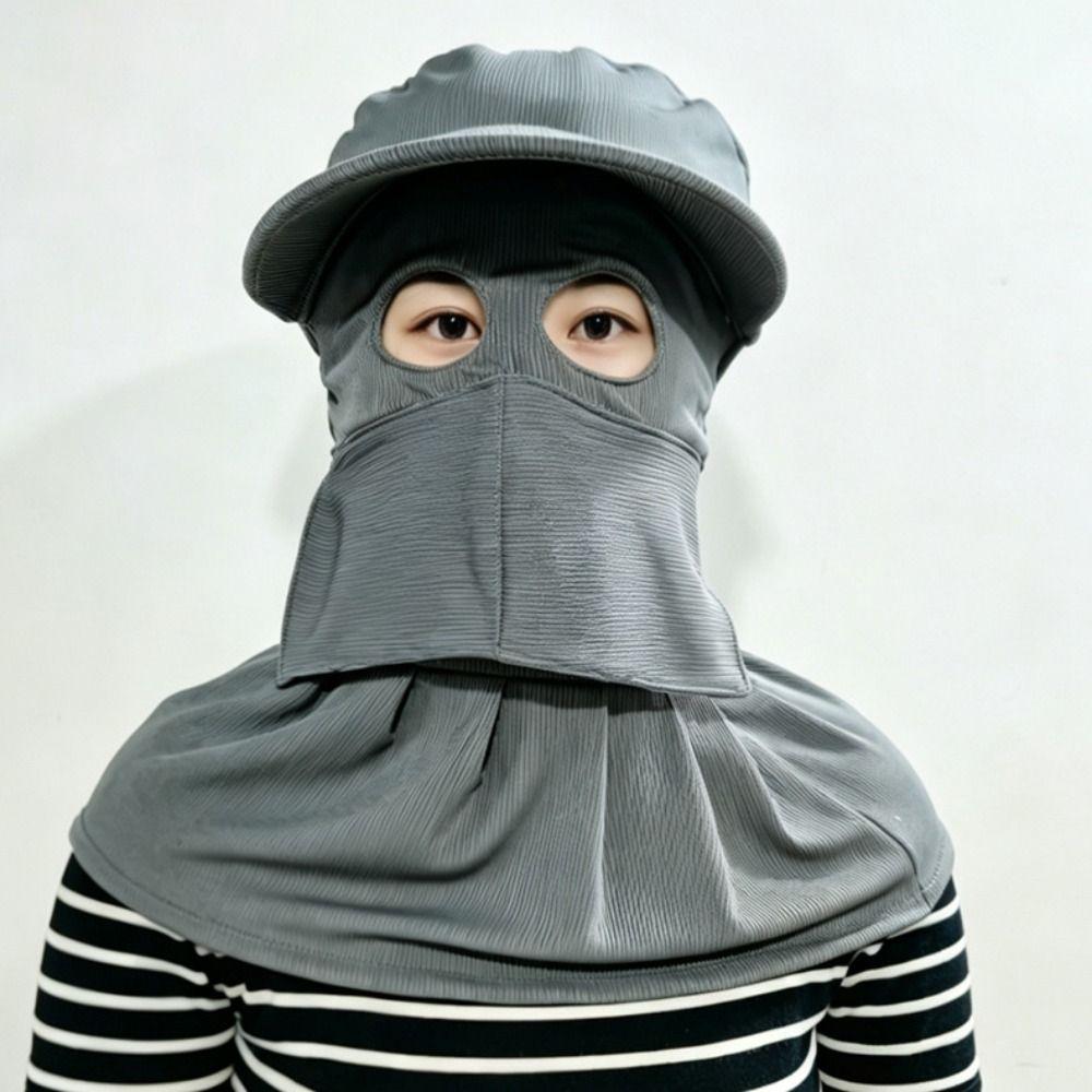 Wide-Brimmed Woman Bucket Hat Breathable Cycling Cap Fashion Full-Face Sun Hat Summer Outdoor