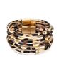 Украшения для рук Многослойные браслеты в богемном стиле Магнитный браслет Леопардовые кожаные браслеты Подарки