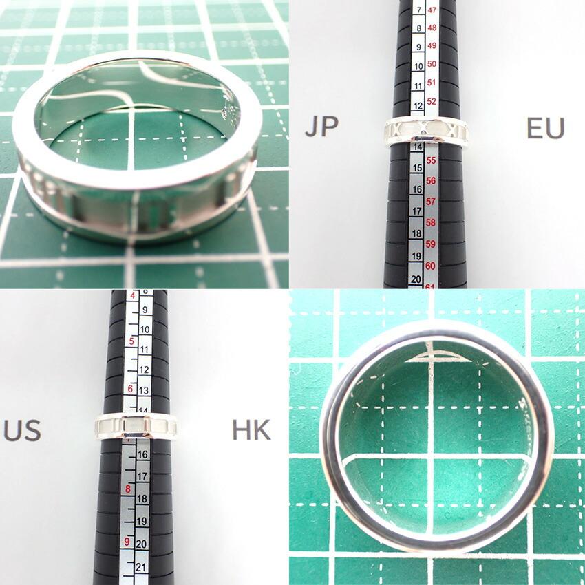 [Used] TIFFANY 925 Atlas Ring / Size 14 / j31-64
