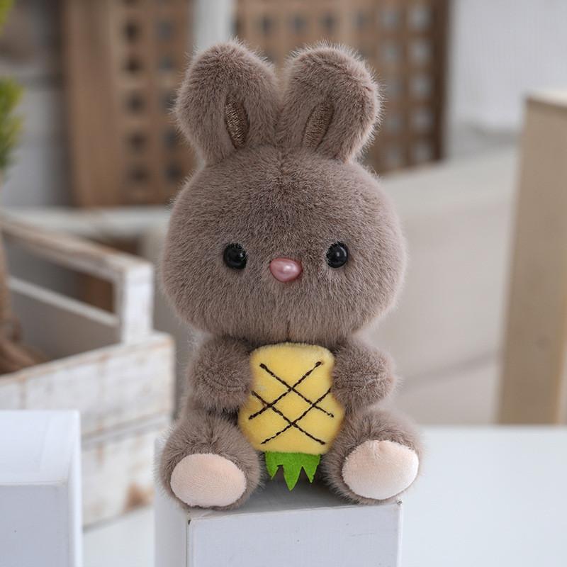 Кролик Мягкая Очаровательная Животное Плюшевая Брелок Пушистый Зайчик Кукла Для Идей для Подарка