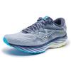 Mizuno Wave Rider 27 Lightweight Comfortable Shock Absorption Durable Breathable Rebound Low-Top Running Shoes Men Sneaker Blue Gray J1GC230301