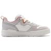 Li Ning Common 80-е Синтетическая кожа Нескользящая Амортизация Низкие Кеды для Скейтборда Женские Серый Белый AGCU008-2