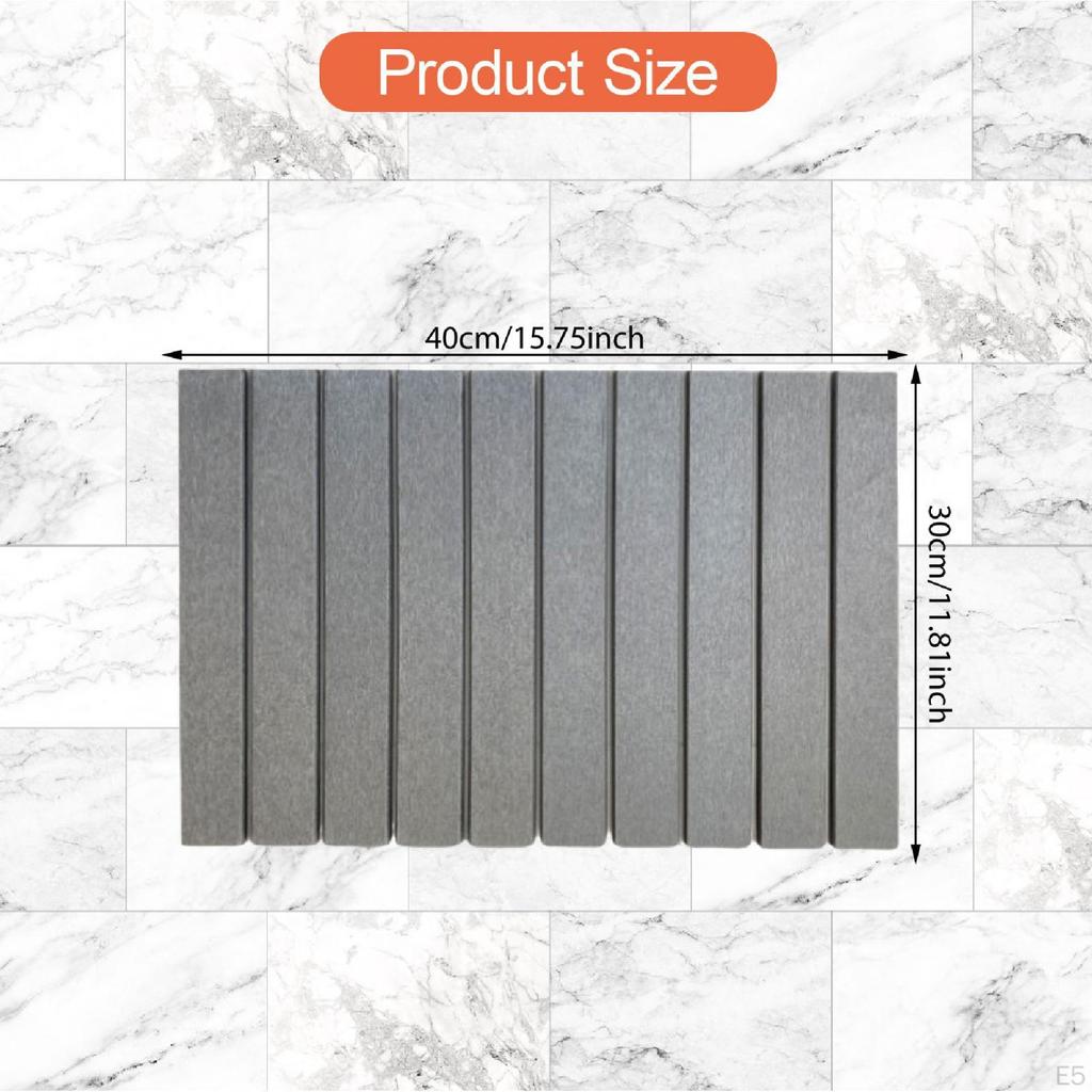 Диатомовый коврик для сушки посуды, быстросохнущий, для столешниц, столовых и кухонь.