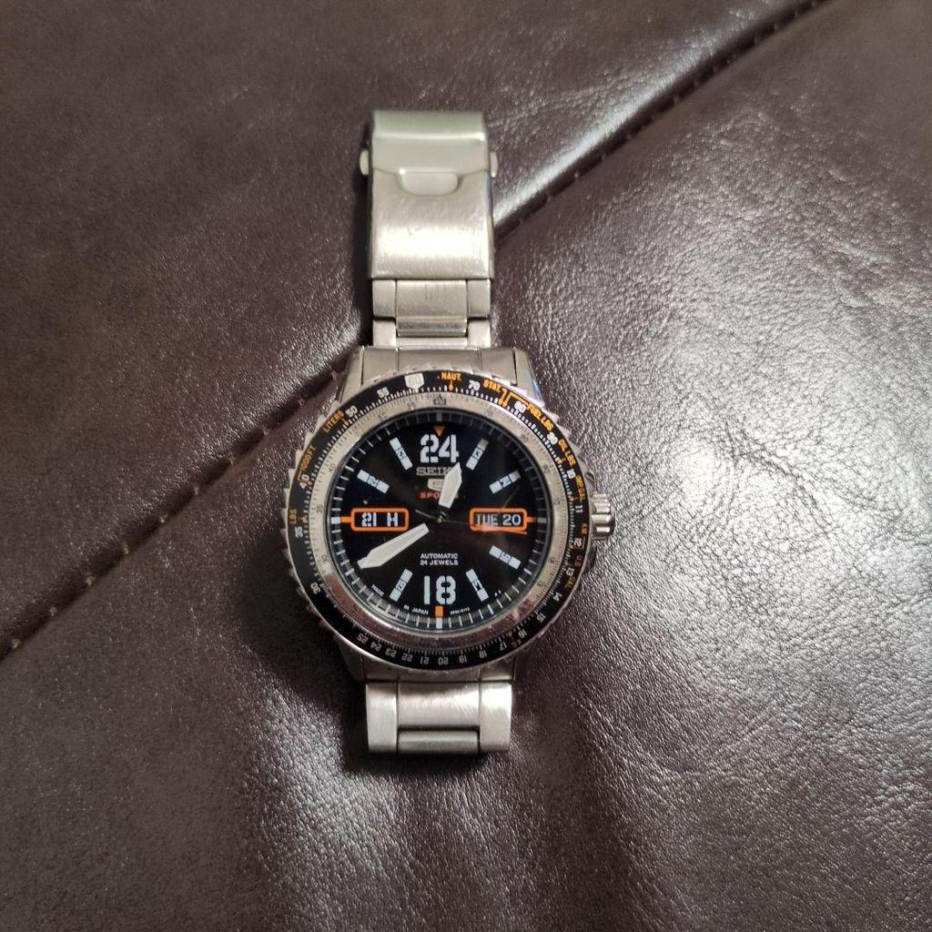 Использовал Лучшее! Итоговая цена Корпус автоматических часов SEIKO 5 SPORTS