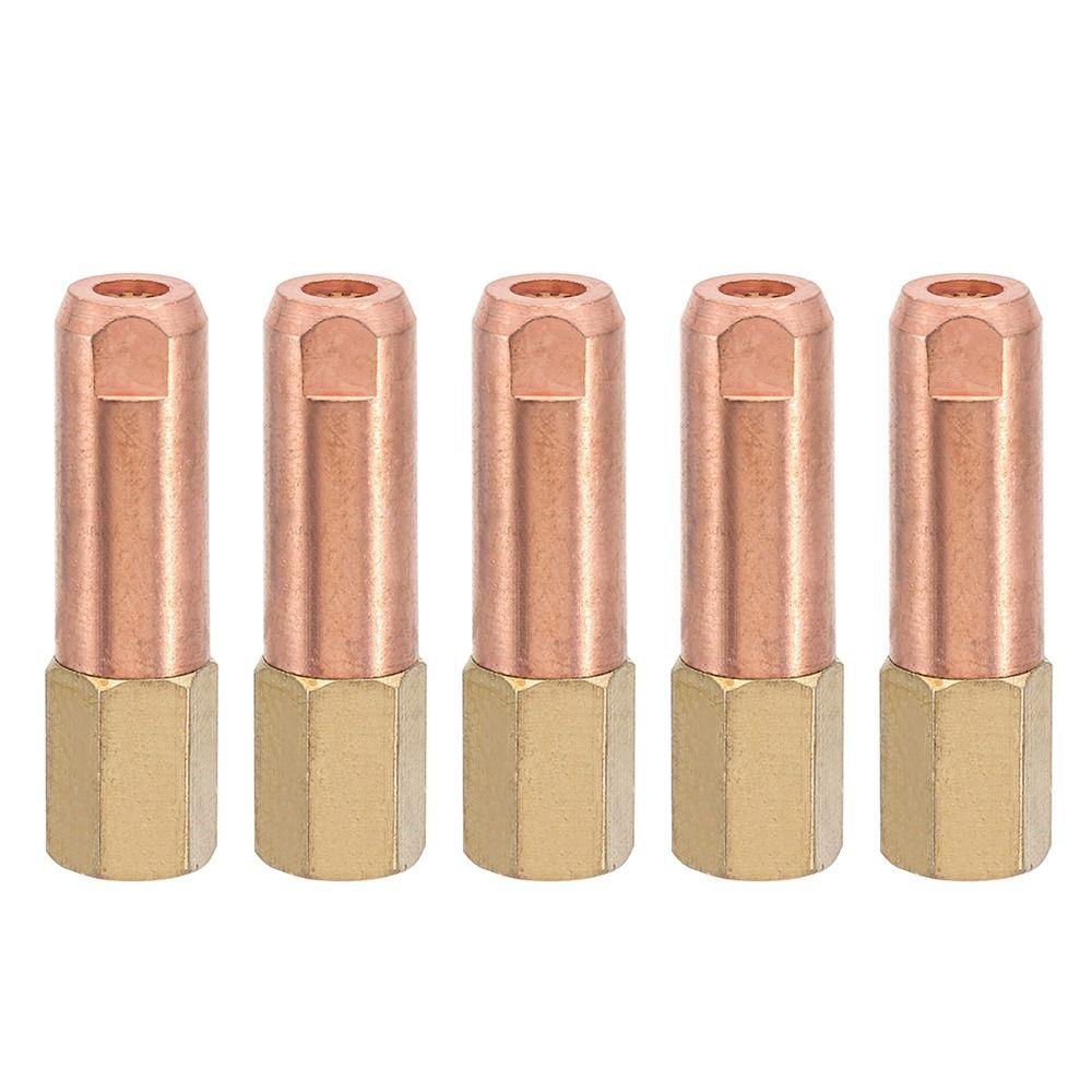 5Pcs/Set Propane Acetylene Gas Brazing Torch Nozzle H01-2 Oxygen Welding New Torch Tip