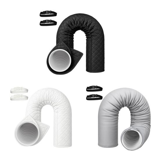 Комплект изоляционных чехлов для кондиционера Универсальный Легко устанавливаемый Изоляционная муфта для шланга портативного кондиционера Чехол-обертка для шланга кондиционера