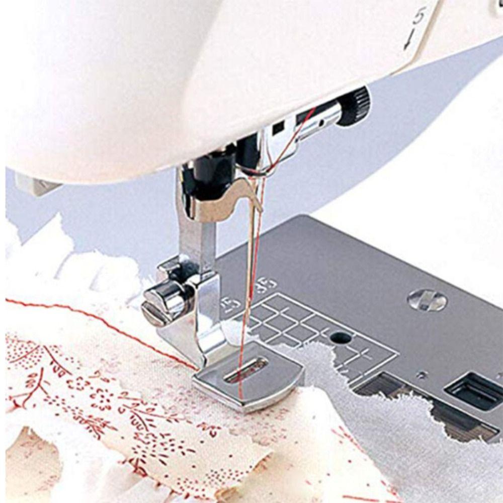 Аксессуары для швейных машин из нержавеющей стали, швейный инструмент, прижимная лапка, плиссирующая швейная машина