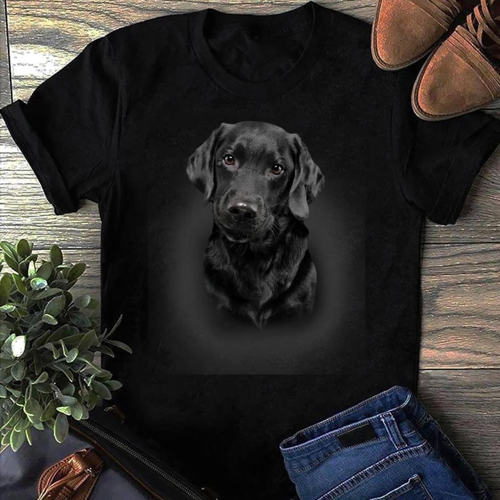 Black Labrador Dog Lover T-Shirt: Funny Lab Dad Mom Gift