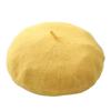 Beret Women's Fashion Retro Casual Wool Beret Artist Hat Wool Versatile Knitted Round Top Bud Hat Warm Hat