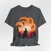 Naruto Uzumaki Print Unisexs and Womens cotton Tshirts 2026 summer  Cartoon pattern Loose casual shortsleeved top