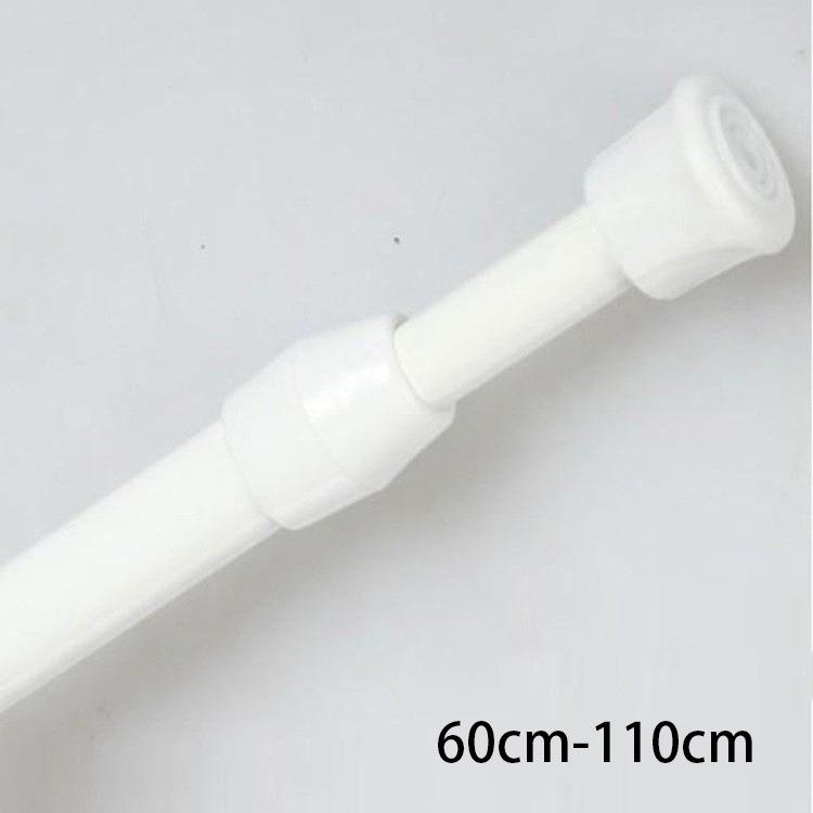 Многофункциональная телескопическая штанга для штор и сушки белья — конструкция без проколов, идеально подходит для дверных занавесок, кухонных перегородок и душевых кабин.