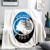 Atalanta BC Printed Flannel Blanket, soft throw for bedroom sofa, washable,soccer fan merchandise, great gift.