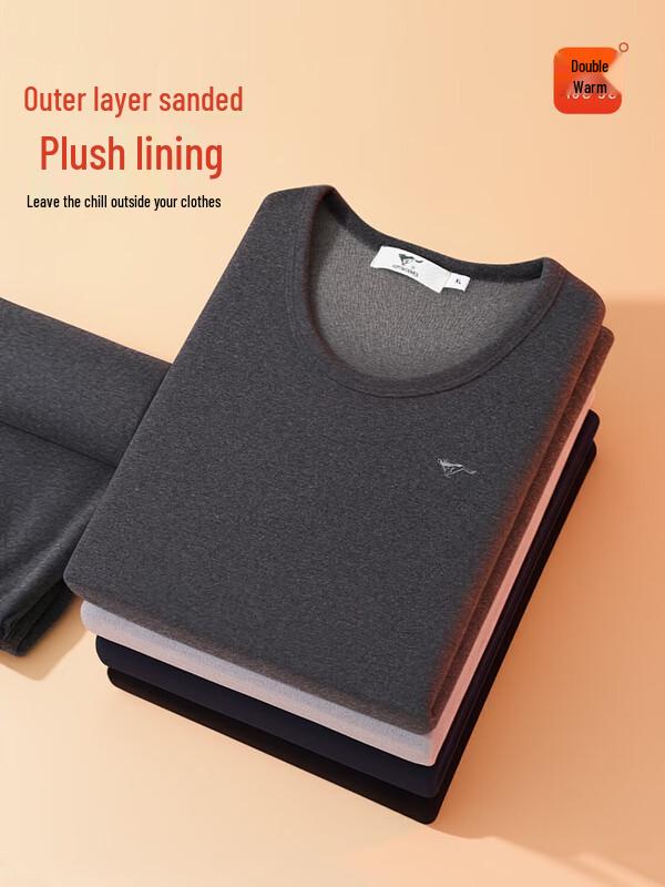 Комплект мужского термобелья с флисовой подкладкой Septwolves