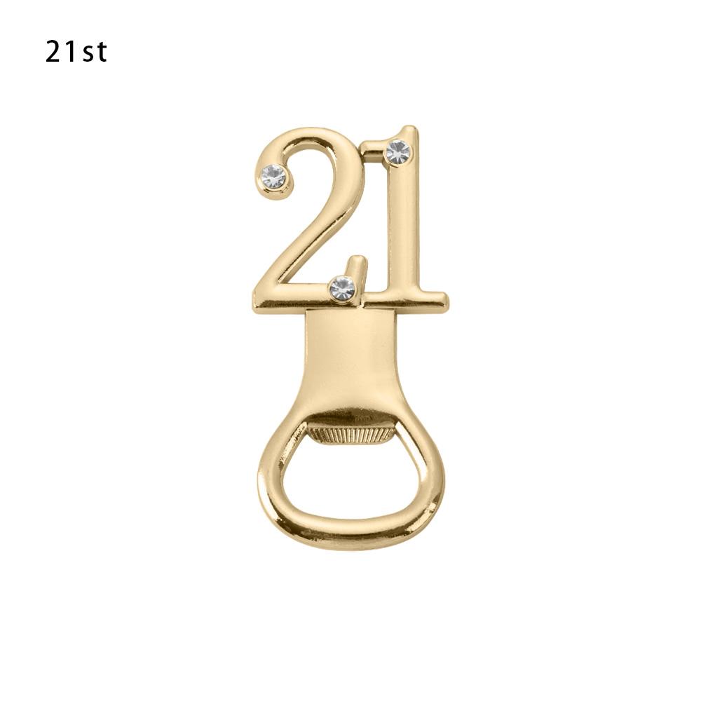 Party Supplies Anniversary Guest Return Gifts Bottle Openers Beer Opener Age Birthday Bar Tool