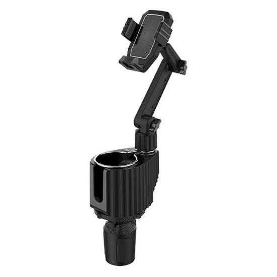 Eco Friendly Car Cup Holder 360 Degree Rotation Convenient Car Cup Holder with Phone Mount