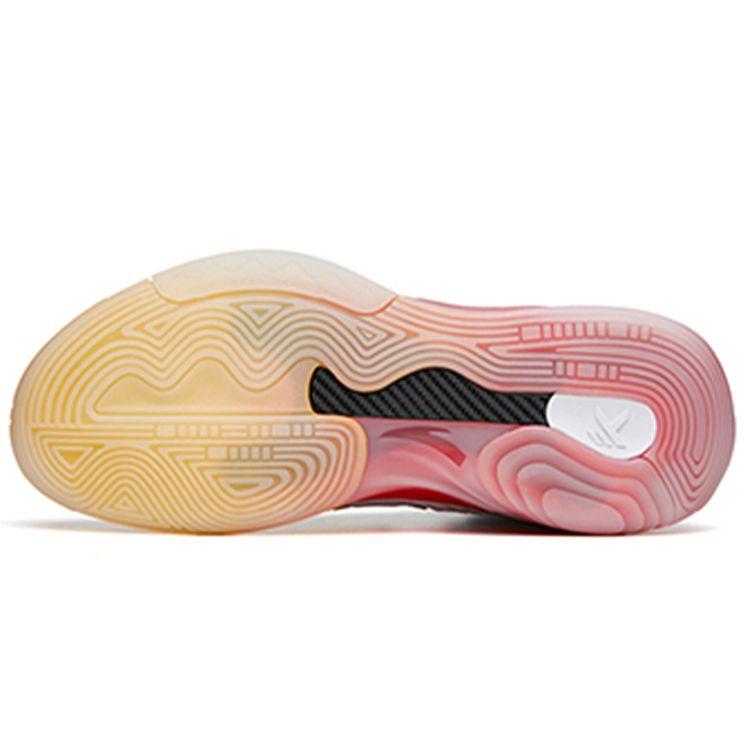 Anta KT6 Star Mark High-Top Basketball Shoes Men Sneakers White Yellow Red 112131101A-2