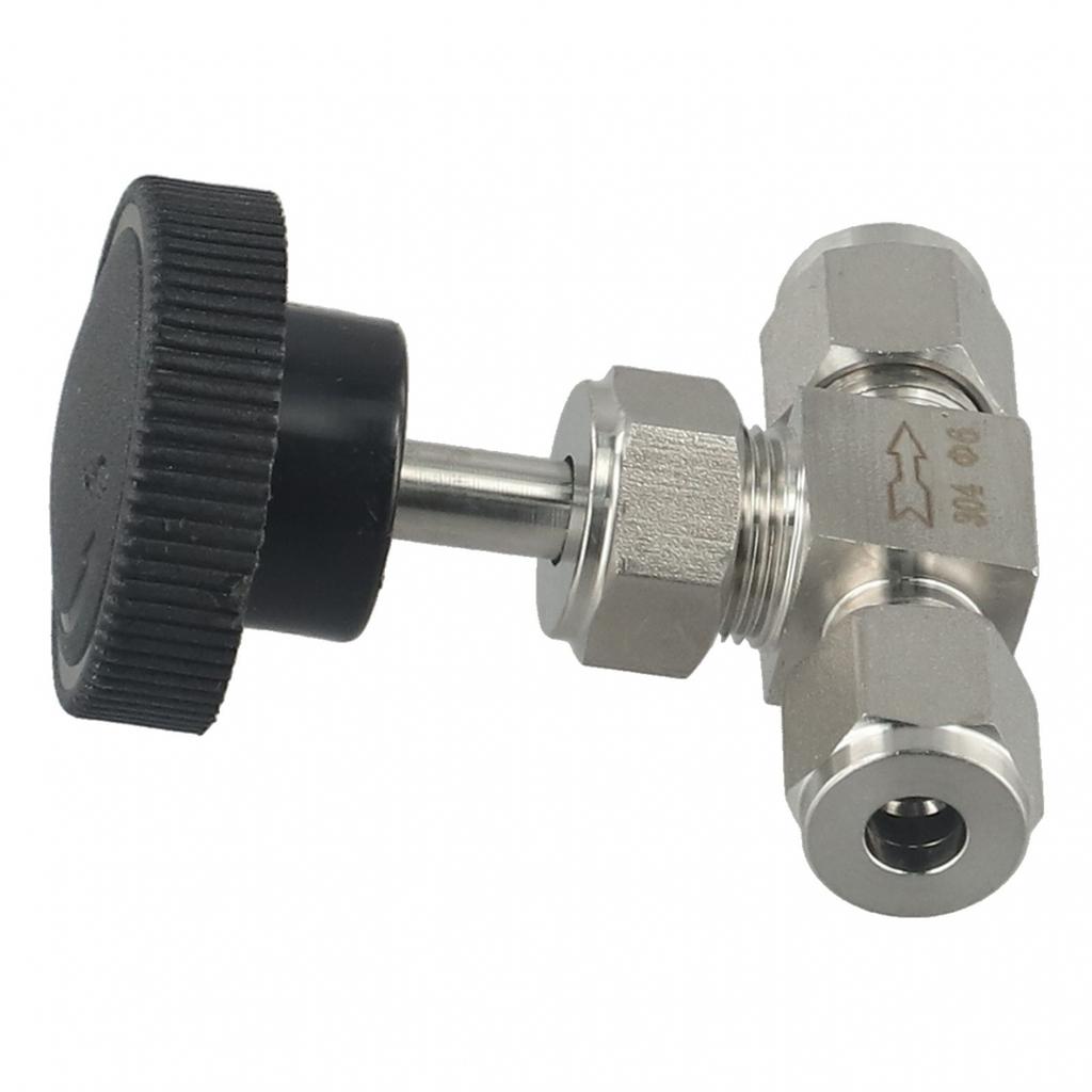 Прочный и универсальный игольчатый клапан с наконечником, полированная и жесткая конструкция