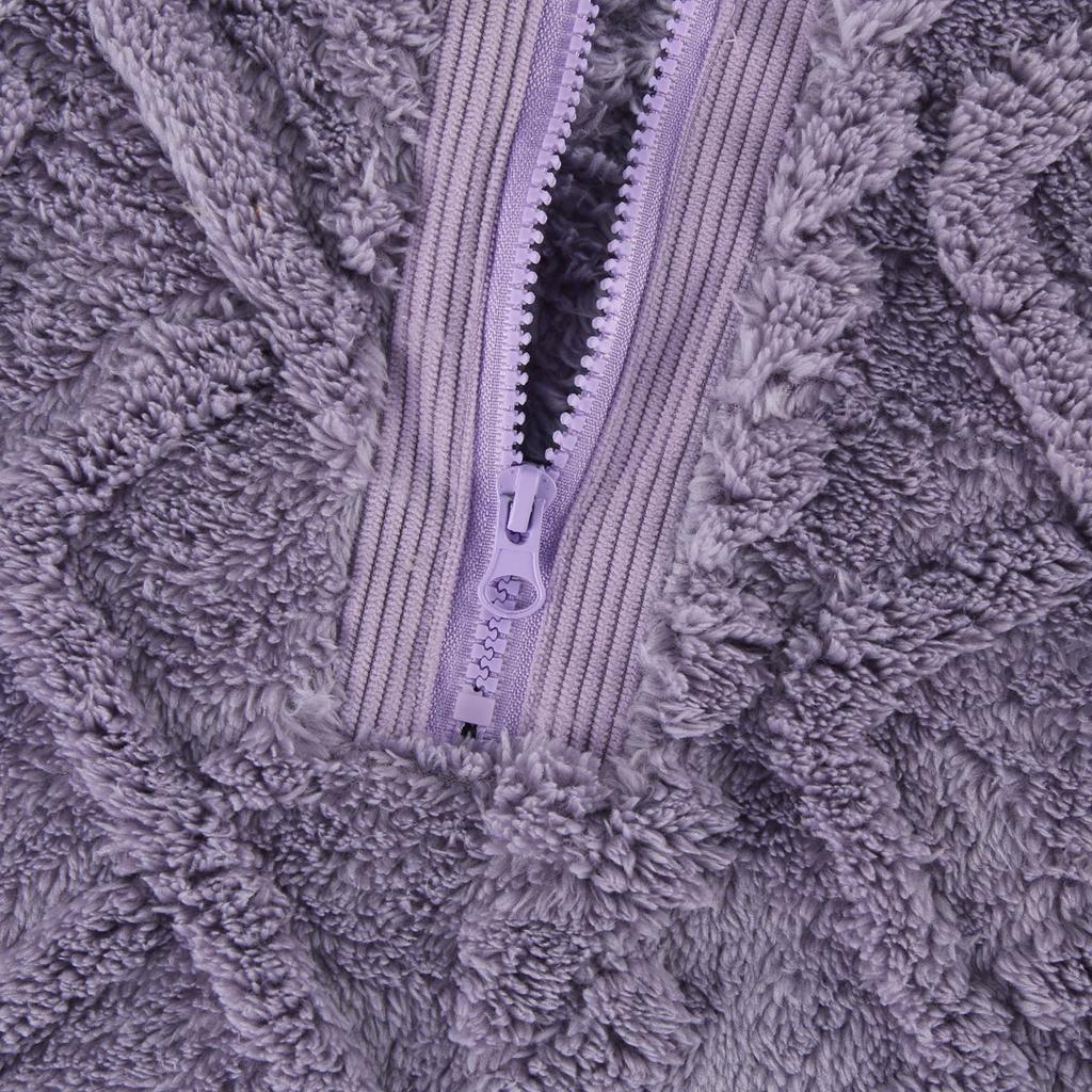 Свободный женский и зимний свитер свободного покроя с круглым вырезом и однотонной толстовкой