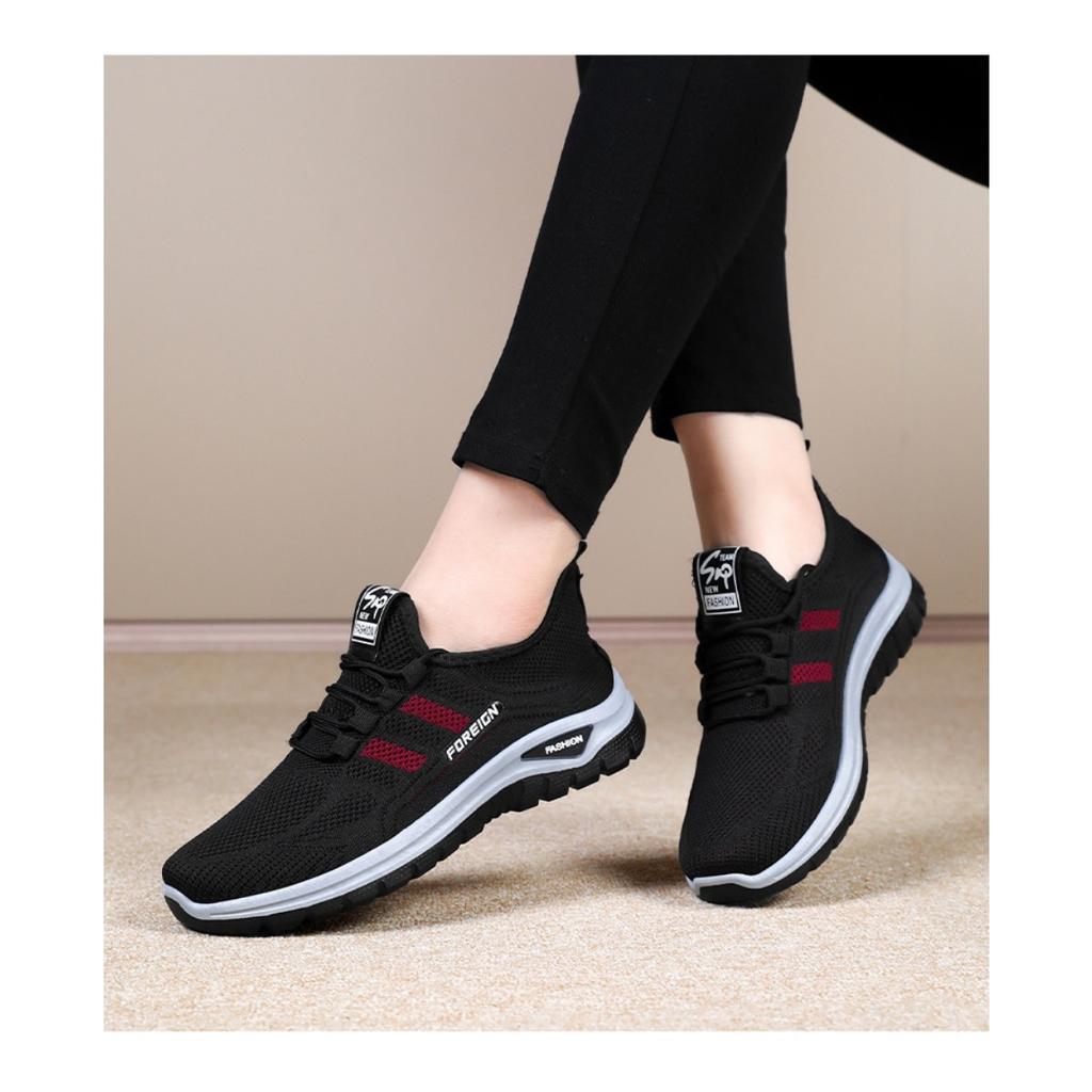 Women's Summer New Outdoor Breathable Mesh Shoes Fashion Casual Shoes Women's Shoes Low Cut Women's Sports Single Shoes