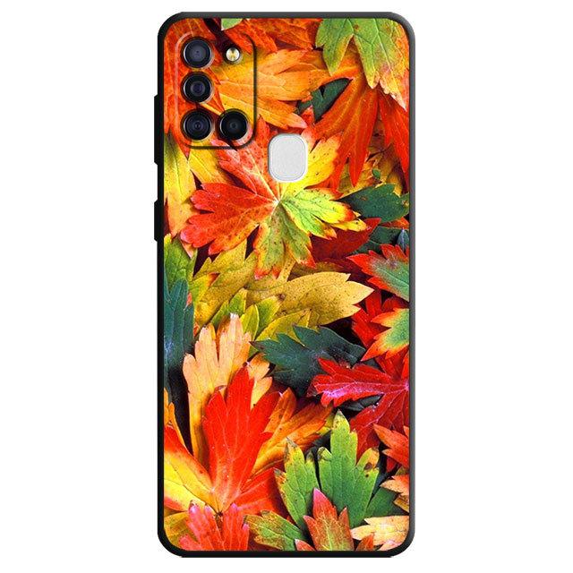 Чехол для Samsung Galaxy M30s M22 M32 5g M31 M13 M51 M33 M23 M52 M12, осенние листья, осень, лиса, тыква, великолепный чехол на Хэллоуин