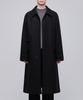 Musinsa Standard Mtr Oversized Balmacaan Coat [Black]