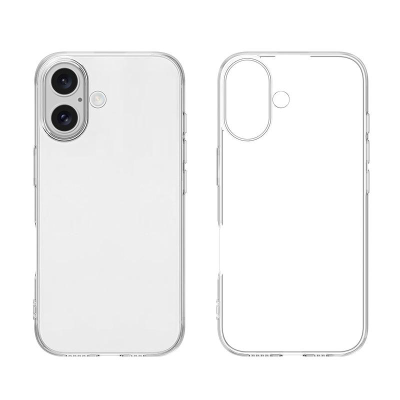 Подходит для iPhone17Air ультратонкий прозрачный чехол для мобильного телефона Apple 16promax/14/15/XR высокой четкости водостойкий чехол