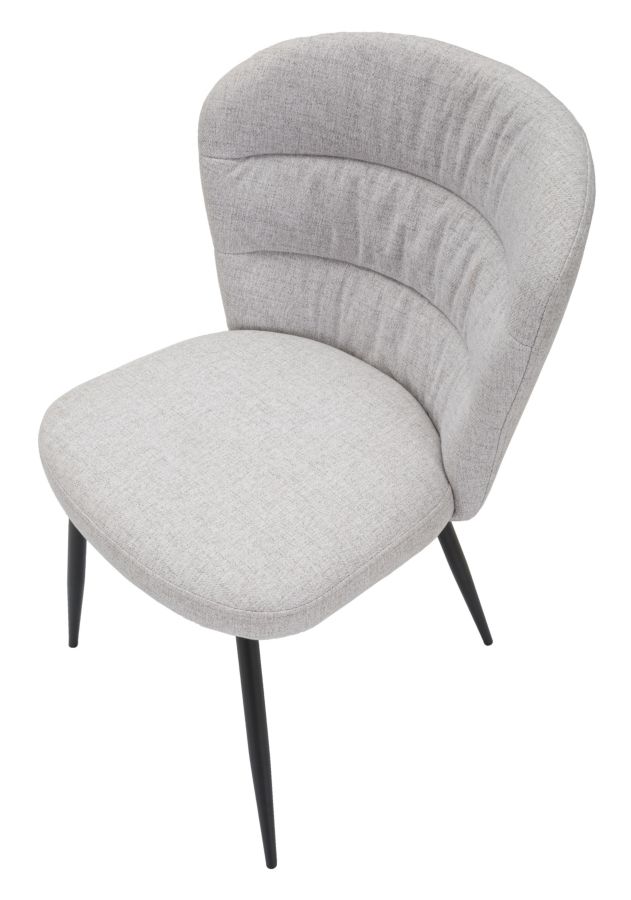 Chair Losanna Grey Set 2 Pz Cm 58X60,5X85