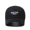 Baseball Cap Men's Fashion Cap Letter Embroidered Visor Simple Versatile Face Small Solid Color Hat Women