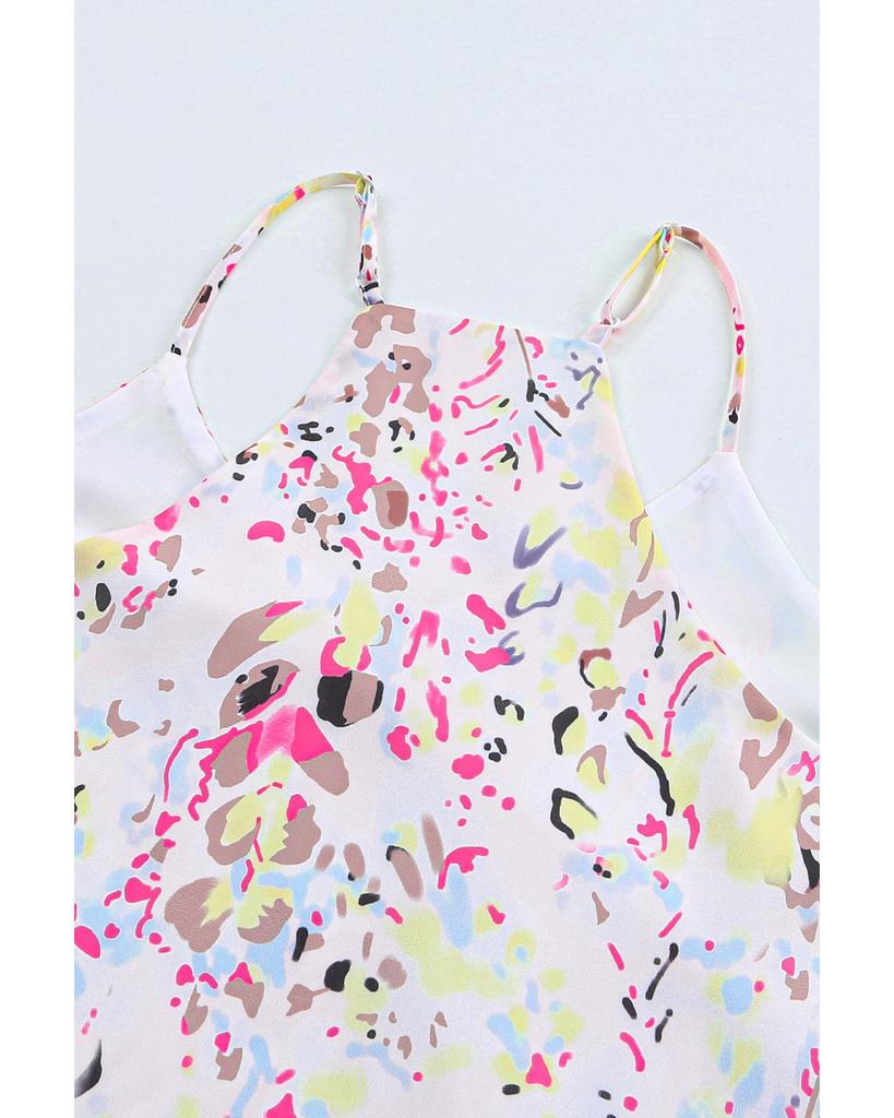 Azura Exchange Майка на тонких бретельках с цветочным принтом