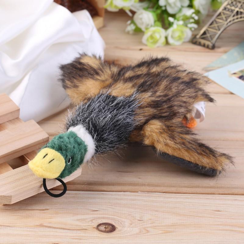 Crinkle Dog Toy for Small Dogs Cats Cute Duck Design with Soft Squeaker Plush Chew and Play Toy for Indoor Puppy Kitten Gift