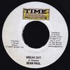 7inch Record SEAN PAUL - Break Out NONE Time Travel Pro 2005 Jamaica Reggae, Ska & Dub Used