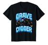 Ripple Junction X Monster Jam Kids Grave Digger Ice Cold T-Shirt