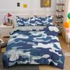 Домашний текстиль Cool Boy Girl Kid Adult Duver Cover Set Camouflage Beddding Sets King Queen Twin Chair Covers With Pillow Cover