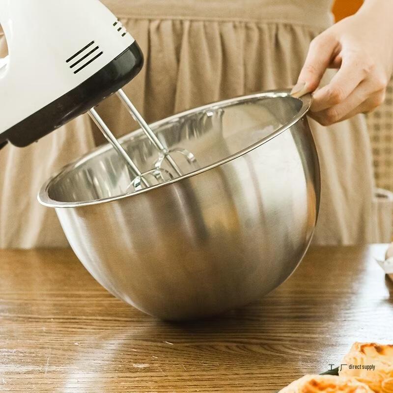 Глубокая миска для смешивания JINGRX из нержавеющей стали