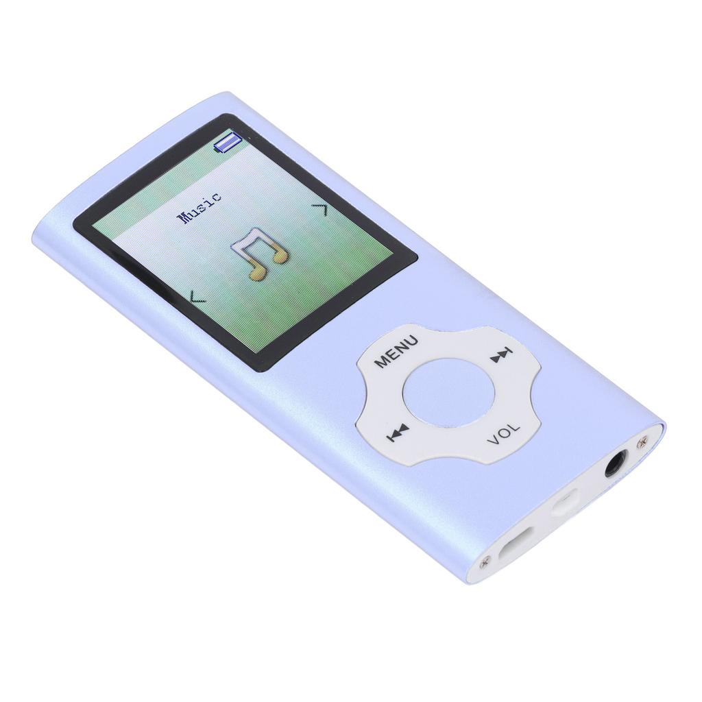 MP3 MP4 Player Ultra Slim 1.8 Inch Color Screen 16GB Small Memory Card Portable HiFi Music Player