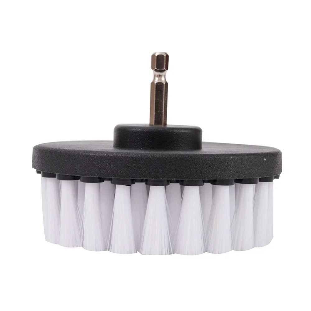 1Pcs Nylon Electric Drill Brush Cleaner Power Scrubber Brush  For Cleaning Carpet Leather Glass