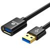 Удлинительный кабель USB 3.0 Biaz (Мужчины и женщины) для Мыши, Клавиатуры, U-диска, Зарядки - 1/3/5 Метров