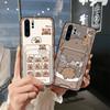 Слот для карт Мультяшный Чехол для телефона Для Huawei P30 Pro Граффити Кармашек для карт Силиконовый Противоударный Пыленепроницаемый Модный Дизайн Чехол