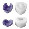Сделай сам силиконовая форма для рукоделия, форма для заливки смолы для DIY поделок, потрясающая смоляная декорация в форме сердца и крыльев ангела, форма для изготовления
