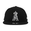 [New Era] 59FIFTY Los Angeles Angels [MLB TEAM-BASIC FITTED CAPBLACK-WHITE] LOS ANGELES ANGELS Hat Black (7 (approx. 55.8cm)) [Product]