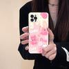 Аниме K-Kirby Милый чехол для телефона для iPhone 16 15 17 13 14 12 11 Pro Max Plus Черный корпус