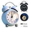 Vintage Alarm Clock Twin Bell Extra Loud Battery Classic Backlight Bedroom Decor