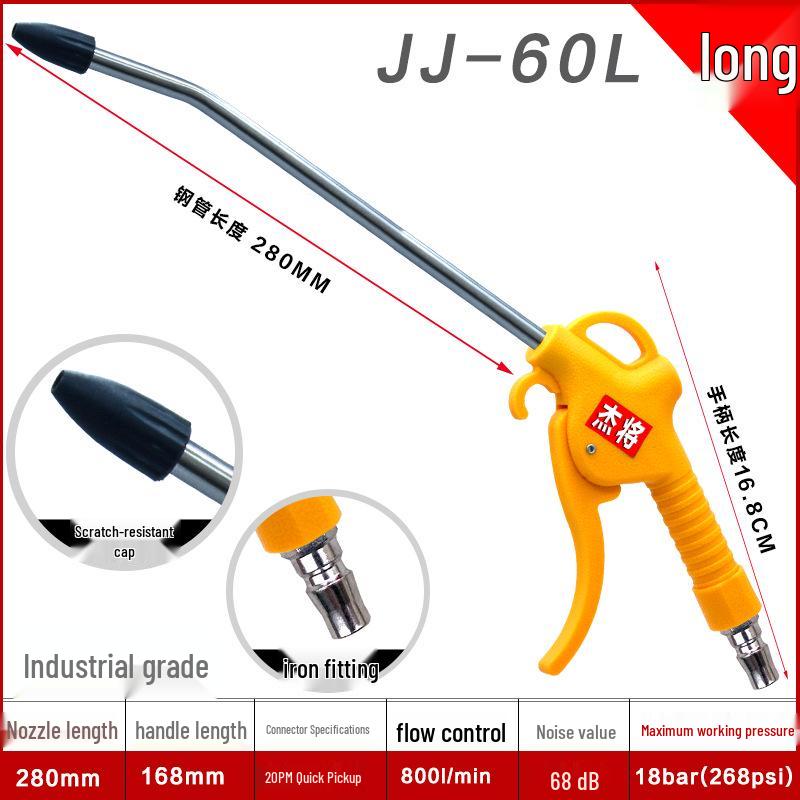 One-Meter High-Pressure Air Dust Blower Gun Pneumatic Tool