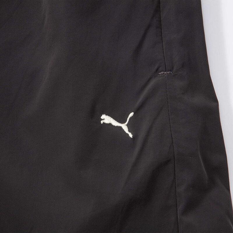 Puma Универсальные спортивные шорты на шнуровке с эластичной талией длиной три четверти, повседневные шорты унисекс, черные 629402-80