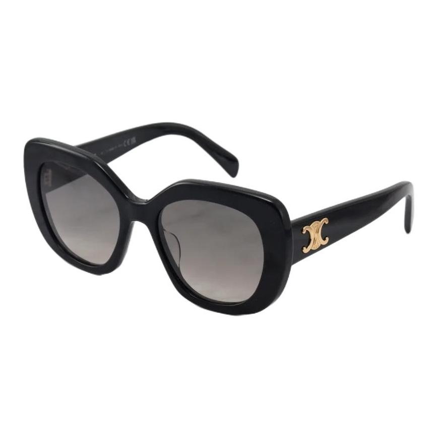 Celine Triomphe 06 Square Sunglasses Women sunglasses Black CL40216 U-01F