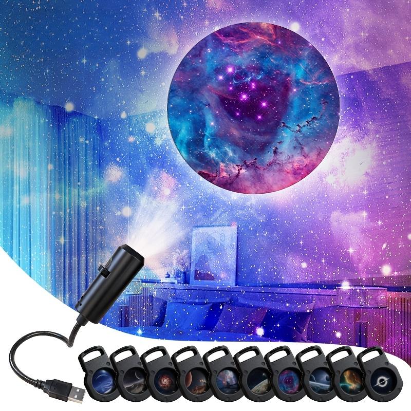 Светодиодный USB-проектор 3/6 шт. с узорами- Проектор-ночник с регулируемым изображением кита, бабочки, медузы, морской звезды - Подарок на фестиваль