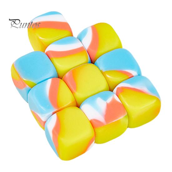 10 шт. ностальгическая игра по ловле камней с тканевой сумкой для развития координации движений рук и глаз, цветные традиционные игральные кости, игрушка для захвата кубиков