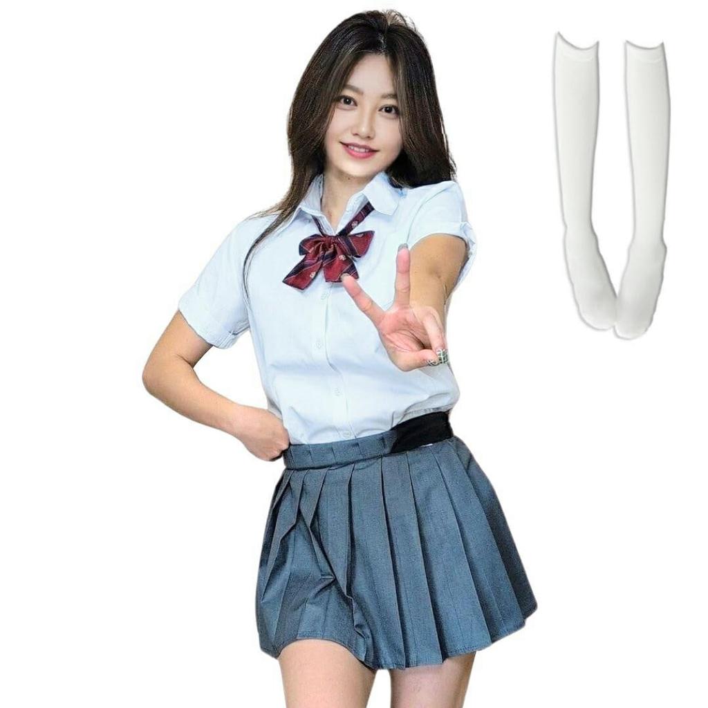 BeLoved Аутентичный набор школьной формы для старшеклассницы Школьная форма морячка для старшей и средней школы Школьная форма для школьницы больших размеров для косплея (Размеры XS-2XL) - JK, Школа,